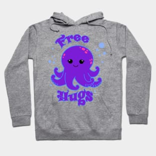 Free Hugs Cute Octopus design Hoodie